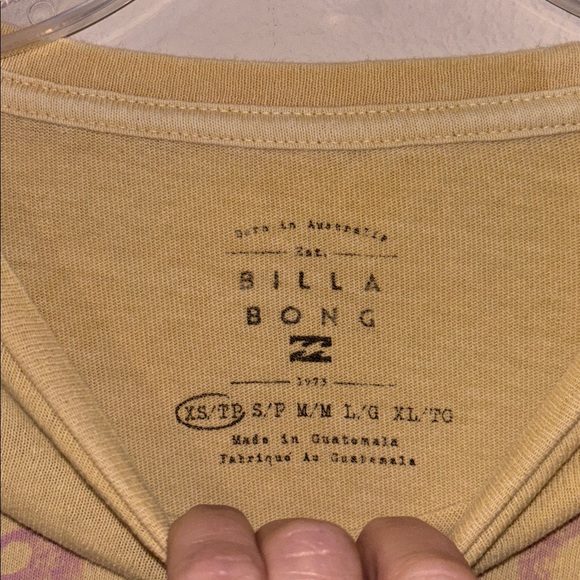 Billabong Future Is Bright Over Sized Tshirt - Picture 3 of 4